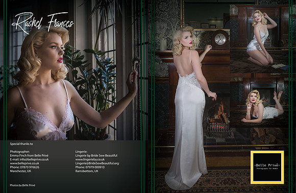 Belle Prive Photography Publication Editorial and Magazine Portfolio Boudoirzine