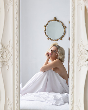 Light & Airy Boudoir by Belle Privé Photography