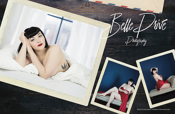 Belle Prive Photography Publication Editorial and Magazine Portfolio Boudoirzine
