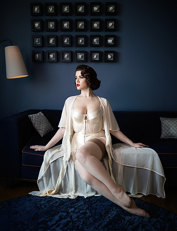 Dark & Sultry Boudoir by Belle Privé Photography