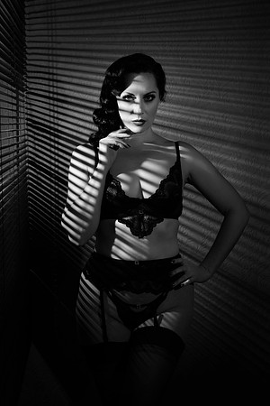 Noir Boudoir by Belle Privé Photography
