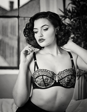 Noir Boudoir by Belle Privé Photography