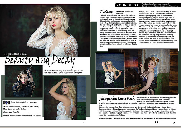 Belle Prive Photography Publication Editorial and Magazine Portfolio 1