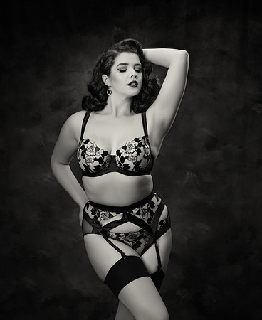 Noir Boudoir by Belle Privé Photography