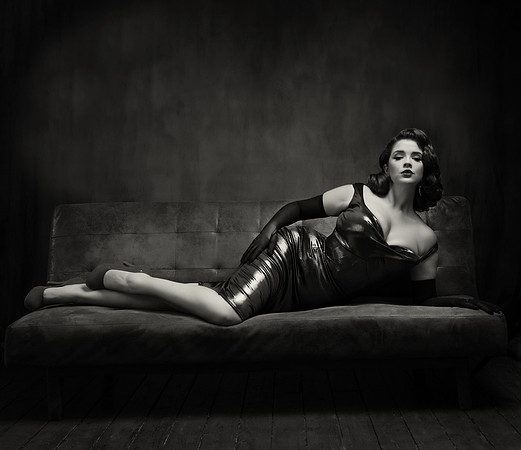 Noir Boudoir by Belle Privé Photography