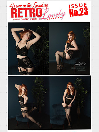 Belle Prive Photography Publication Editorial and Magazine Portfolio Retro Lovely