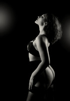 Noir Boudoir by Belle Privé Photography
