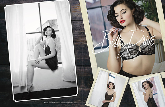 Belle Prive Photography Publication Editorial and Magazine Portfolio Boudoirzine