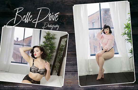 Belle Prive Photography Publication Editorial and Magazine Portfolio Boudoirzine