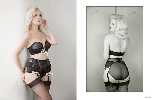 Belle Prive Photography Publication Editorial and Magazine Portfolio Bombshell