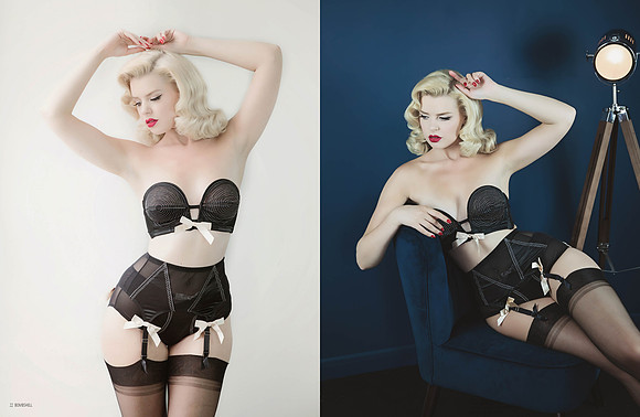 Belle Prive Photography Publication Editorial and Magazine Portfolio Bombshell