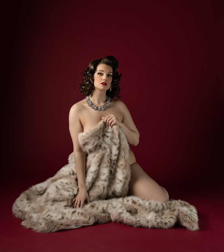 Dark & Sultry Boudoir by Belle Privé Photography